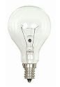 Satco S4166 60A15/CL/E17 Clear 60-watt A15 Intermediate Base