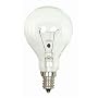 40 Watt A15 Incandescent Light Bulb / Intermediate Base (E17 Base) / Clear / Replacement Ceiling Fan Light Bulb