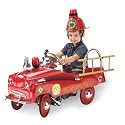 Morgan Cycle Red Rescue Fire Engine Pedal Car