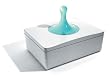 Koziol Tissue-Box DROP wei�/t�rkis