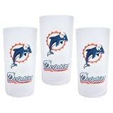 Miami Dolphins NFL Tumbler Drinkware Set (3 Pack)