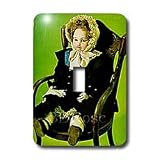 Collectible Dolls - French Bru Doll - Light Switch Covers - single toggle switch