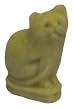 Hand carved cat whistle - stone (6 pieces)
