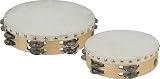 Cannon Double-Row Tambourine, 10 Inches