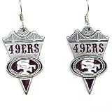 NFL San Francisco 49ers Cast Dangle Earrings