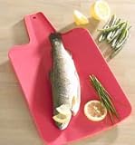 Kitchen & Housewares : Folding Chopping Board & Handle (Pink)
