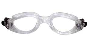 Aqua Sphere Kaiman Swim Goggle (Regular, Clear Lens/Transparent Frame)