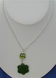 GEMSTONES NECKLACES ,SILVER, QUARTZ JP620