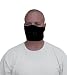 ZANheadgear Black Polyester Fleece Half Face Mask