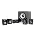 Energy RC-Micro 5.1 Surround Speaker System (Black)