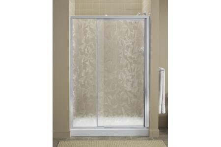 Sterling 1505D-48S-G51 Vista Pivot II Shower Door 65-1/2