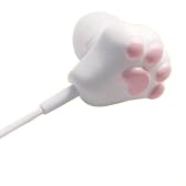 Crazy Earphone クレイジーイヤホン ニャン 白