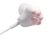 Crazy Earphone クレイジーイヤホン ニャン 白