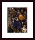 Micheal Jordon - A Wizard, Art Poster by John Mottern, with Wood Frame, poster size: 11 x 14
