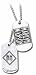 Marilyn Manson MM Dog Tag