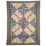 Patch Quilts Quilt Queen Wild Goose Log Cabin