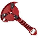 Kuhn Rikon Jar  Bottle Opener, Red