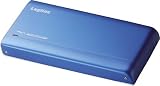 Logitec �ϏՌ��{�f�B �|�[�^�u�� USB 2.0�O�t�^HD 40GB(�u���[) LHD-PBD40U2BU