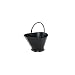 Black Fireplace Coal Hod
