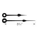 3-7/16'' Brass Clock Hands (set, shown in black)