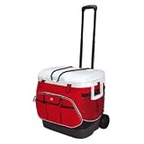 IGLOO Cool Fusion 40-qt. Rolling Cooler - Red