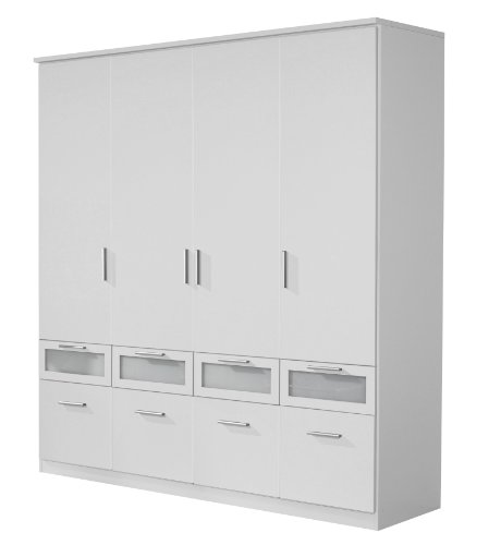 Rauch A9555.0R04 Dreht&uuml;renschrank Bochum / 4-t&uuml;rig / B 181 H 199 T 56 cm / Front/Korpus: a Preisvergleich