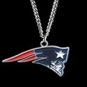 New England Patriots Logo Pendant Necklace - NFL Football Fan Shop Sports Team Merchandise