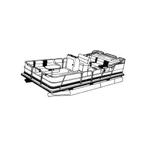 Carver Trailerable Boat Cover for Pontoon Boats Fed Series by