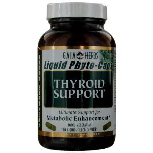 Thyroid support – 120 liquid filled vegetarian capsules
