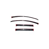 Auto Ventshade 194141 Rear In-Channel Ventvisor Deflector - 4 Piece by Auto Ventshade