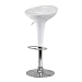 Winsome Wood Spectrum Air Lift Swivel Adjustable Stool, Single, White