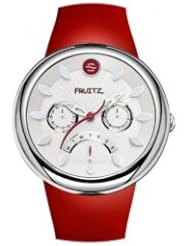 Philip Stein Womens F43S-M-R Quartz Stainless Steel White Dial Watch