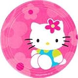 Hello Kitty Flower Fun Dessert Plates 8ct