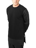 Urban Classics Camiseta Manga Larga (Negro)