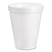 Drink Foam Cups, Eight Ounces, White, 40 Bags of 25 Per Carton