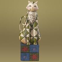 Cat Green Jim Shore
