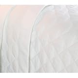 Diamond Quilted 400 Thread Count Coverlet Size: King, Color: Pearl