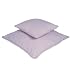 Large Lilac mini-gingham cushion cover