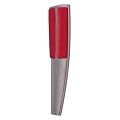 WENKO 4823801100 Textilb�rste Flexus - 6.5 x 24.5 x 3 cm, anthrazit-rot