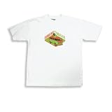 Charlie Rocket - Boys Short Sleeve Tee Shirt, White