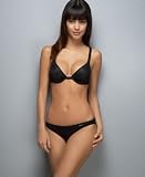 DKNY Mesh Fusion Front-Close T-Back Underwire & Low-Rise Bikini