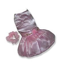 Pink Satin Dress - M