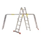 Buy Climb-Pro by Michigan Ladder 345912 12.5-Foot Aluminum Articulated Ladder by Climb-Pro