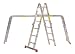 Climb-Pro by Michigan Ladder 345912 12.5-Foot Aluminum Articulated Ladder