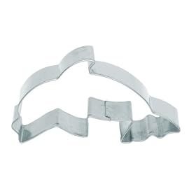 Kitchen Craft Metal Cookie Cutter - Medium Dolphin 7.5cm KC3363