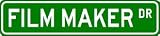 FILM MAKER Street Sign ~ Custom Aluminum Street Signs