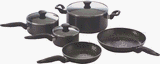 8PC NONSTCK COOKWARE SET (T-Fal/Wearever 34809W6PX)