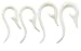 WHITE WATER BUFFALO BONE HOOK TALONS HBN8-8G