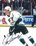 Teemu Selanne "Action" Autographed Anaheim Ducks 8" x 10" Photograph (Unframed)