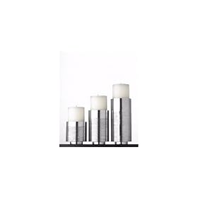Vera Wang Wedgwood Vesta Pillar Candleholder, Set Of 3
